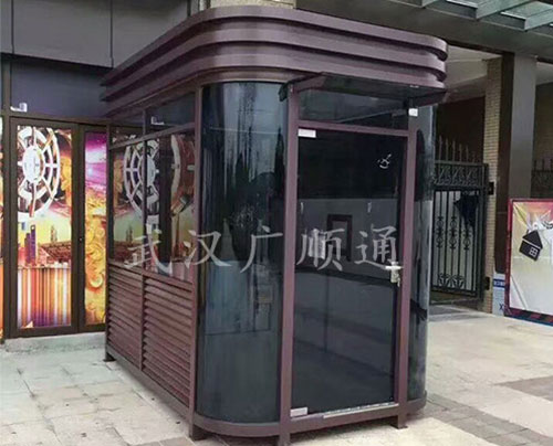 圓角鋼構崗亭