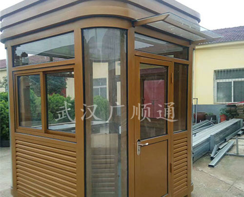 圓（yuán）角鋼構崗亭