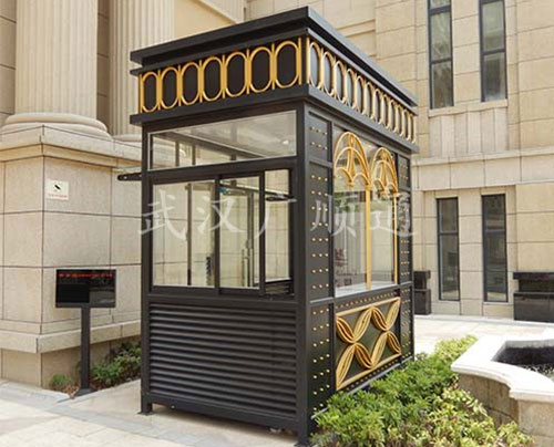 豪華（huá）鋼結構崗亭