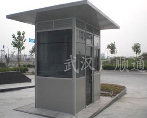 方角（jiǎo）鋼結構崗亭